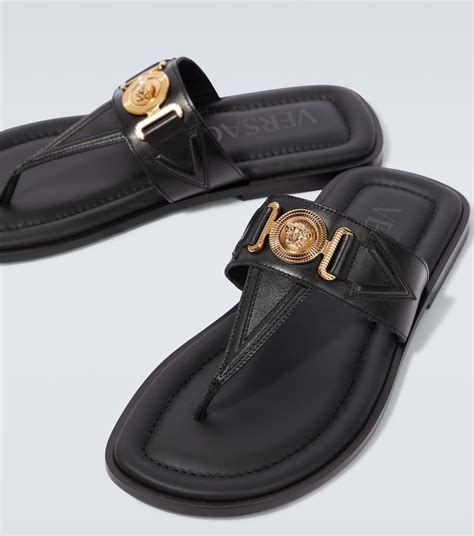 versace sneaker damen medusa|versace medusa thong sandal.